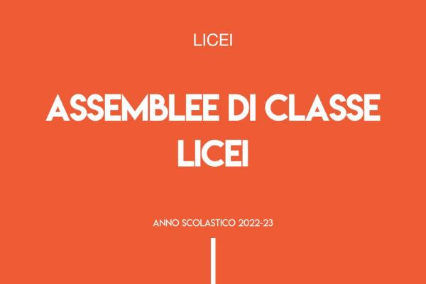 2022 23 Licei Assemblee Di Classe 600x400