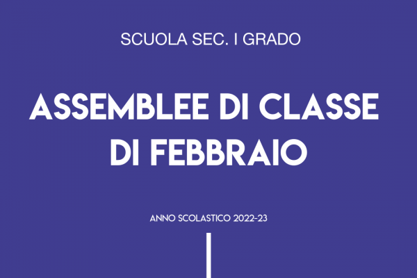 2022 23 Medie Assemblee Febbraio Classe Orsoline 600x400
