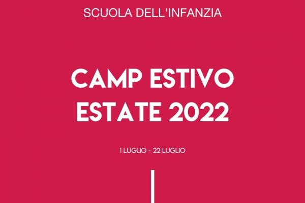 Camp Estivo Infanzia 2022 600x400