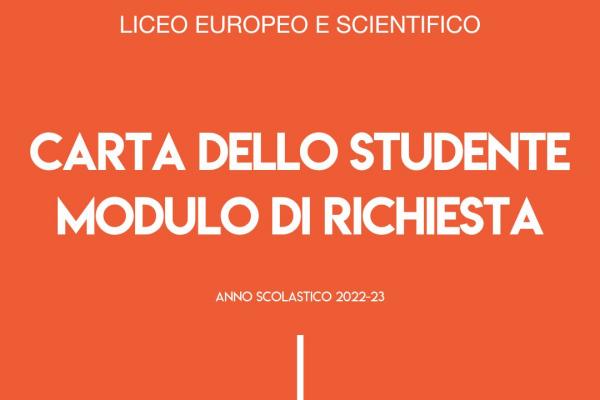 2022 23 Licei Carta Studente 600x400