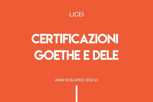 2022 23 Licei Certificazioni Goethe Dele 600x400