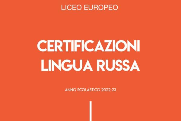 2022 23 Licei Certificazioni Lingua Russa Orsoline 600x400