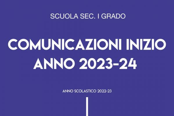 2022 23 Medie Comunicazioni Inizio Anno 600x400
