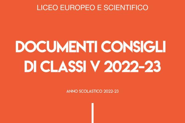 2022 23 Licei Documenti Consigli Classe Quinte 600x400