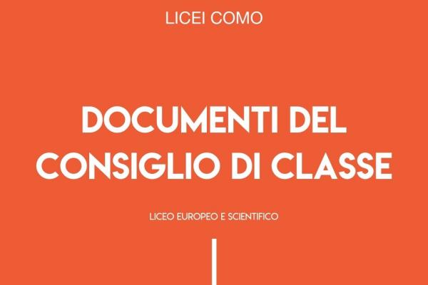 Documenti Consigli Di Classe 2021 2022 Licei 600x400