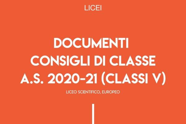 Licei Consigli Classe V AS 2020 21 600x400