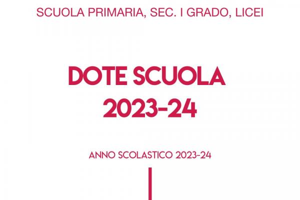 2023 24 Dote Scuola Lombardia Orsoline 600x400