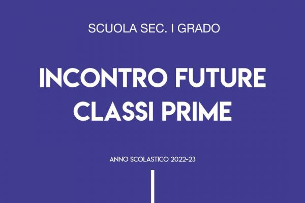 2022 23 Medie Presentazione Future Classi Prime 600x400