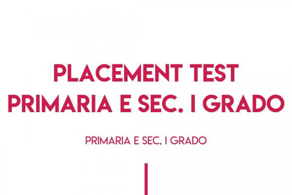2022 23 Primaria Medie Placement Test Exams 600x400