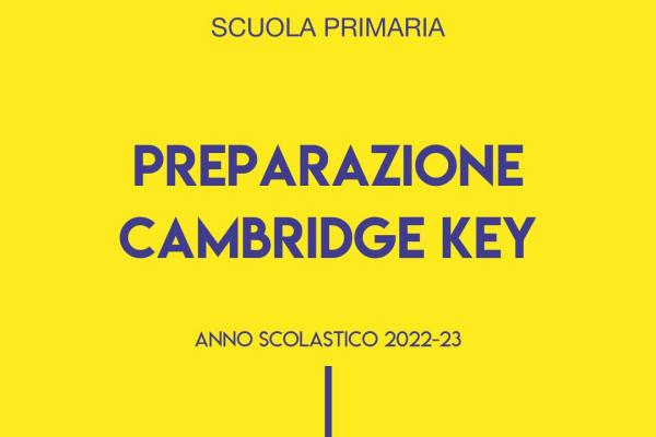 2022 23 Primaria Preparazione Cambridge Key 600x400