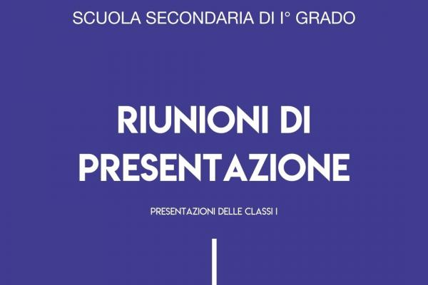Riunioni Presentazioni Classi I Orsoline Como 600x400
