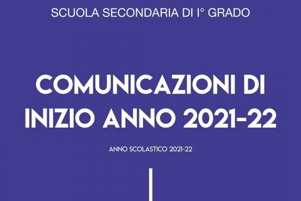 Comunicazioni Inizio Anno 2021 22 Secondaria I Grado Orsoline Como 600x400