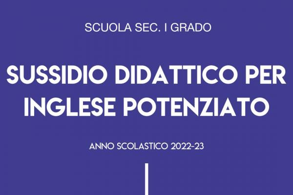 2022 23 Secondaria Primo Grado Sussidio Didattico Inglese Potenziato 600x400